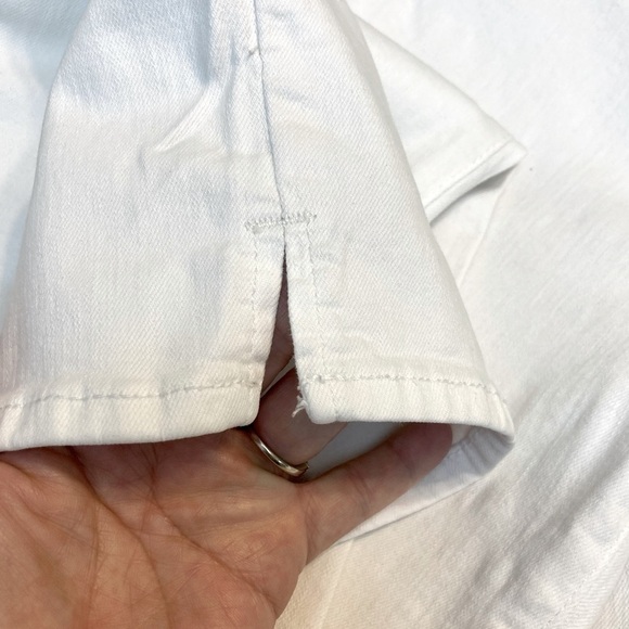 Not‎ Your Daughters Jeans Curves 360 White Denim Jeans, Size 10. - Picture 8 of 14